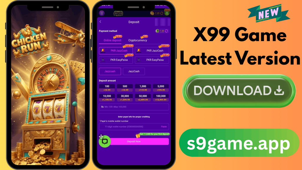 X99 game Free Download in Pakistan